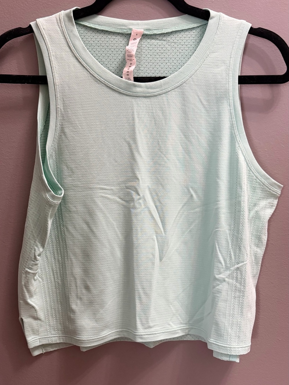 Women’s lululemon Train to be tank in Delicate Mint